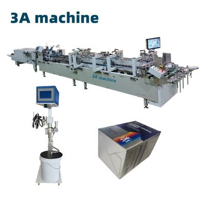 CQT-1100 Enhanced Type Automatic Bottom Lock Folder Gluer Box Folding Gluing Machine