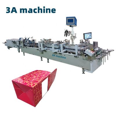 4300 KG CQT-1100 Enhanced Automatic Bottom Lock Folder Gluer for Cardboard Box Making