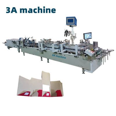 CQT-1100 Enhanced Automatic Bottom Lock Folder Gluer for Mini Box Folding and Gluing