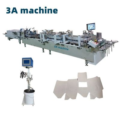CQT-1100 Enhanced Automatic Bottom Lock Folder Gluer Machine with Net weight 4300