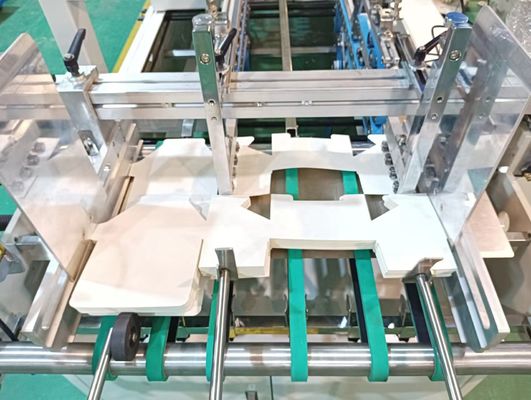 CQT-1100 Enhanced Automatic Bottom Lock Folder Gluer Machine with Net weight 4300
