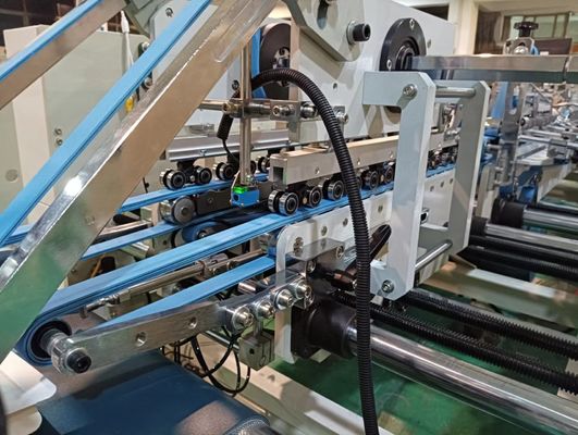 10KW CQT-1100 Enhanced Automatic Bottom Lock Folder Gluer for Cardboard Box Production