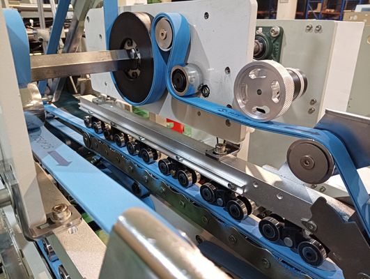 Automatic Folding and Gluing Box Machine CQT-900 Enhanced for Double Cardboard Gluing
