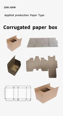 Computerized Corrugating Machine CQT2400 Semi Automatic Folder Gluer for Corrugated Box