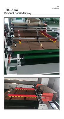 Computerized Corrugating Machine CQT2400 Semi Automatic Folder Gluer for Corrugated Box