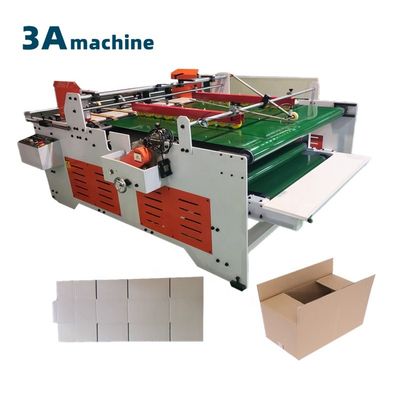 CQT-1500JGKW Semi-Automatic Folder Gluer Gluing Machine for File Folder Corrugated Box