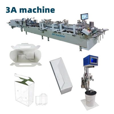 User-Friendly CQT-900 Enhanced Automatic Paper Gluing Machine for File Folder 380V3P