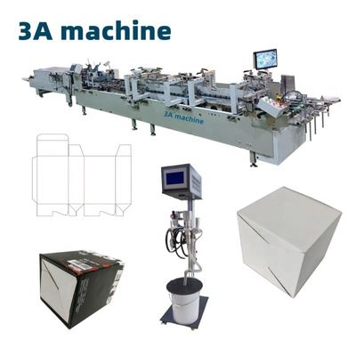 Voltage 380V CQT-900 Enhanced Automatic Folder Gluer Edgebanding Machine Bottom Lock