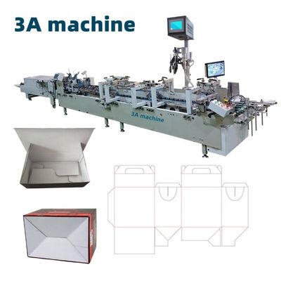 Speed Automatic Folder Gluer LSX for Paper Card Paper 250g-650g/Corrugated E 300m/min