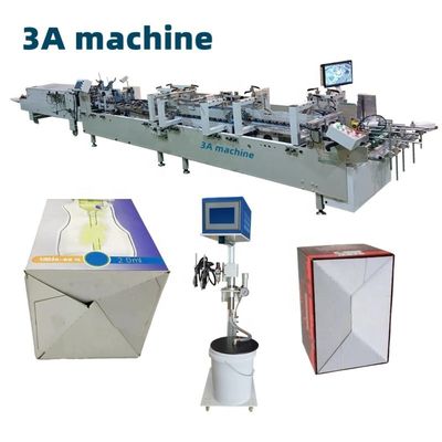 4200 KG CQT-900 Enhanced Automatic Bottom Lock Folder Gluer for Enhanced Packaging