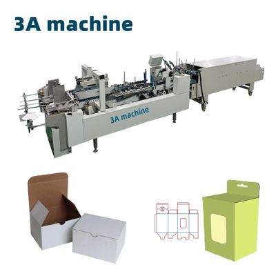 Professional CQT-800 Cardboard/Corrugated Straight Line Box Cold Glue Spraying Machine