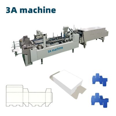 3.5m*1.1m*1.4m Cardboard/Corrugated Straight Line Box Automatic Folder Gluer Machine