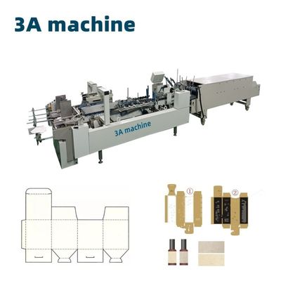 CQT-800 Cardboard/Corrugated Straight Line Box Automatic Box Folder Gluing Machine