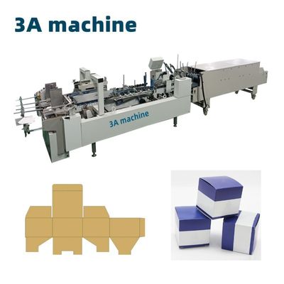 CQT-800 Cardboard/Corrugated Straight Line Box Automatic Box Folder Gluing Machine