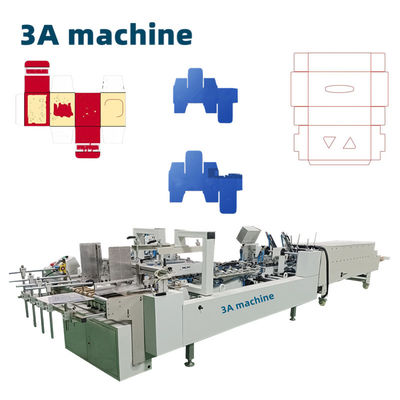 200g-650g Card Paper CQT 800 Corrugated Box Gluing Machine for Machinery Repair Shops