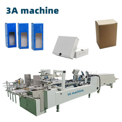 Paper Folding Machine for CQT 800 Cardboard/Corrugated Straight Line Box Mini Folder Gluer
