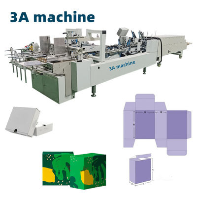 Electric Driven CQT 800 Flexo Folder Gluer Straight Line Folding for Manufacturing Plant