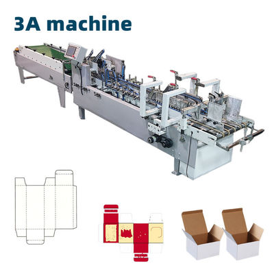 Highly Automated CQT-650 Side Glue Box Folding and Gluing Machine for Fast Production