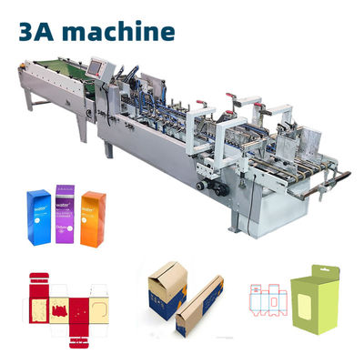 4.5kw Water Soluble Cold Glue Gluing Machine for ZH800 Automatic Folding and Gluing