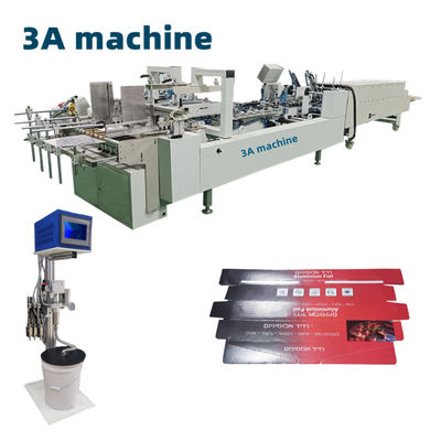 CQT-800 Automatic Folder Gluer Machine for Aluminum Foil and Tin Foil Packaging Box