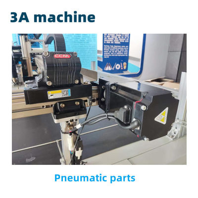 Air Pressure 0.5-0.8MPA Hot Melt Adhesive Spraying Machine for Carton Box Bottom Folding