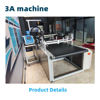 800*600mm Glue Range Size Hot Melt Adhesive Spraying Machine for Box Folding and Gluing
