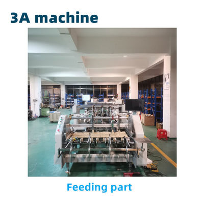 CQT-1300 Automatic Corrugated Box Pasting Machine for 4 6 Corner Folding and Gluing