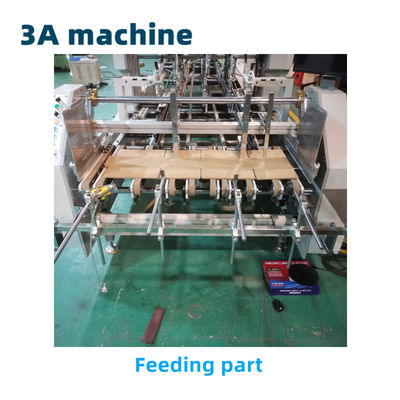 Voltage 380v CQT-1300 Corrugated Three Layer Flute Box Automatic Folder Gluer Machine
