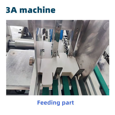 Net weight 1300kg CQT-650 folder gluer side glue box straight line box high speed glue
