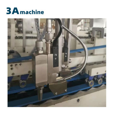 Advanced PLC Controlled Folder Gluing Machine for 4 Corner Box and 6 Corner Paper Box