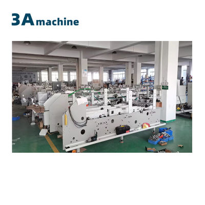 Advanced PLC Controlled Folder Gluing Machine for 4 Corner Box and 6 Corner Paper Box