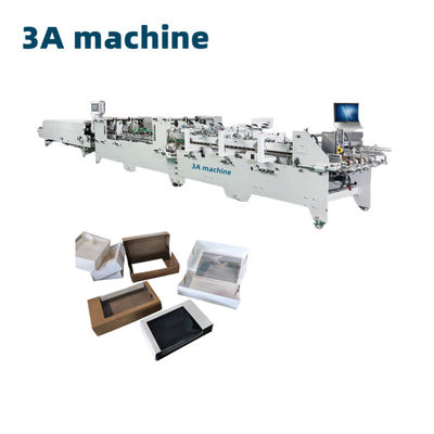 Max. Workable Width of 1200mm CQT-850 Folder Gluer Machine for Automatic 4 Corner Folding