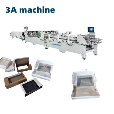 Advanced CQT850 Folder Gluing Machine for 4 Corner Box 6 Corner Paper Box Paper Folding