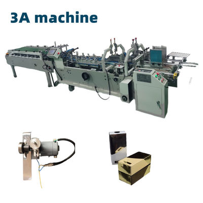 Easy to Operate CQT580-UV High Speed Folder Gluing Machine for Cardboard Box Printing