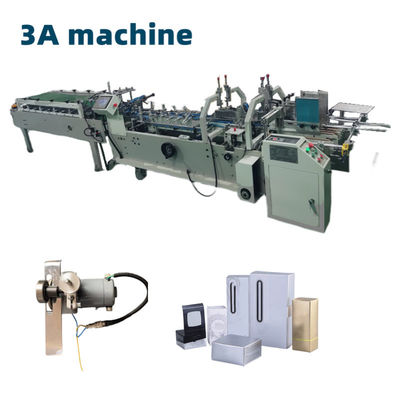 Automatic Continuous Feeding Paper CQT580-UV Folder Gluer Machine for Paper Box Folding