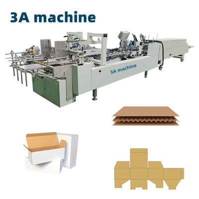 Automatic Pneumatic CQT-800WK-2 Corrugated Paper Box Folder Gluer Machine for Cartons