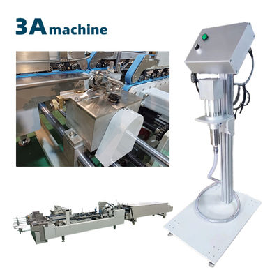 Automatic add glue machine for box folder gluer folding hot melt glue box gluing machine