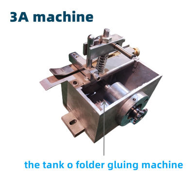 Automatic add glue machine for box folder gluer folding hot melt glue box gluing machine
