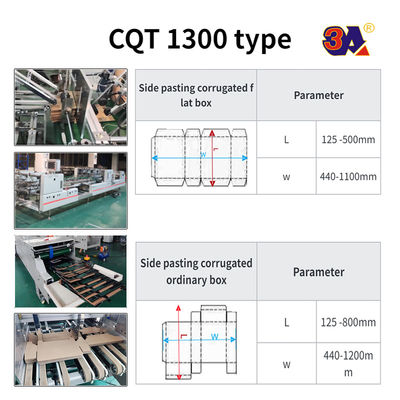 Machinery Repair Shops Automatic Folder Gluing Machine for Straight Line Box Bottom Lock