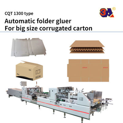 Machinery Repair Shops Automatic Folder Gluing Machine for Straight Line Box Bottom Lock