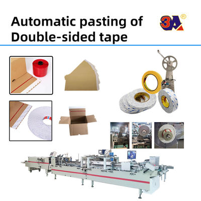 Machinery Repair Shops Automatic Folder Gluing Machine for Straight Line Box Bottom Lock