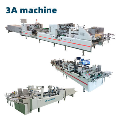Professional Folder Gluer Machine for Cardboard Box Production Machinery Repair Shops