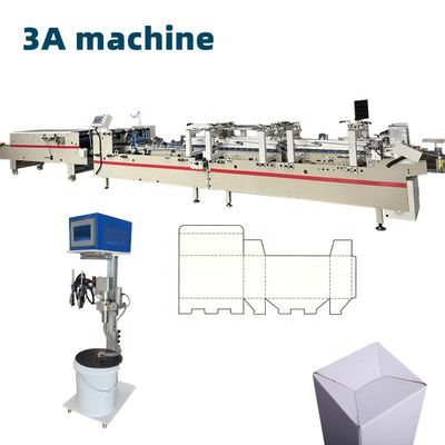 Advanced CQT-900 Folder Gluer Machine for Automatic Folding and Gluing of Cardboard