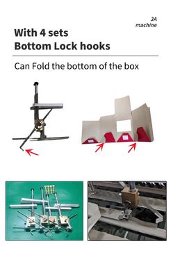 Advanced CQT-900 Folder Gluer Machine for Automatic Folding and Gluing of Cardboard