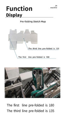 CQT-900 Folding Boxes Machine Enhanced Type Box Folding Gluing for Easy Case Packaging