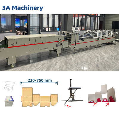 Easy to Operate CQT-900 Folding Boxes Machine Crash Lock Bottom Folder Gluer Machine Paper Folder Machine