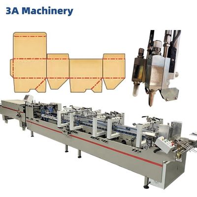 Easy to Operate CQT-900 Folding Boxes Machine Crash Lock Bottom Folder Gluer Machine Paper Folder Machine