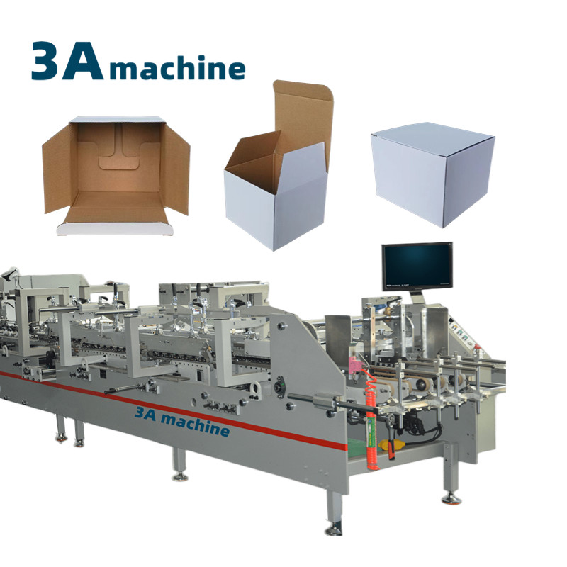 Box Expanded CQT 900YG-2 Automatic Corrugated Carton Folder Gluer for ...